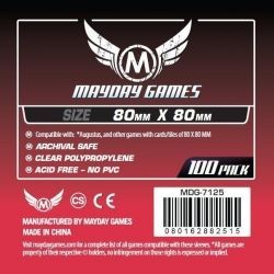 Mayday Medium Square Card Sleeves 80x80mm