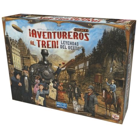 [PRE-ORDER] ¡Aventureros al Tren! Legacy Leyendas del Oeste