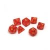 Pack dados rojos marmoleados