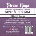 FUNDAS SLEEVE KINGS CARD GAME CARD SLEEVES (80x80MM)
