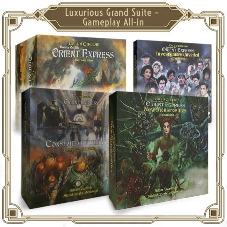 [PRE-ORDER] HORROR ORIENT EXPRESS: LUXURIOUS GRAND SUITE (CASTELLANO)