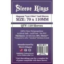 FUNDAS SLEEVE KINGS CARD GAME CARD SLEEVES (70X110MM)