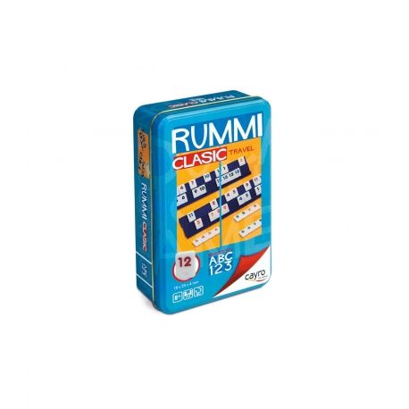 Rummi Clasic Travel Caja de Metal