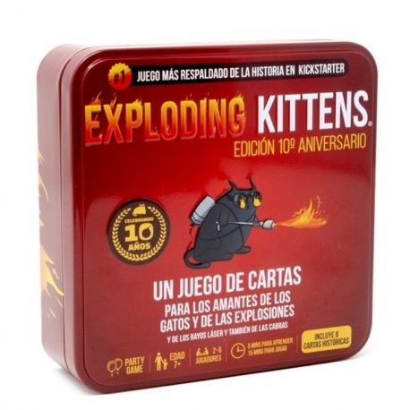Exploding Kittens: Edicion 10 Aniversario