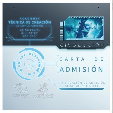 [PRE-ORDER] Civolucion: Carta de Admision