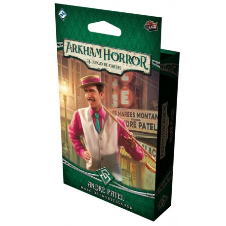 [PRE-ORDER] Arkham Horror Mazo de Investigador: Andre Patel
