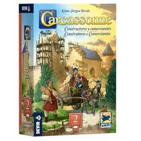 Carcassonne: Constructores y Comerciantes