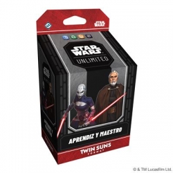 Star Wars Unlimited: TWIN SUNS APRENDIZ Y MAESTRO