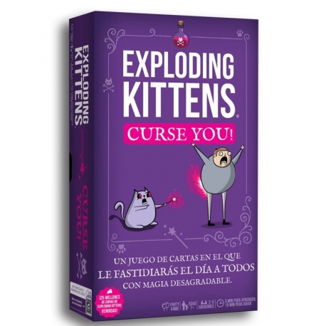 [PRE-ORDER]  Exploding Kittens: Curse You (castellano)