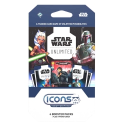 [PRE-ORDER] Star Wars Unlimited: Icons 2027 Edition Booster 4-pack (Inglés)