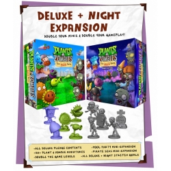 Plants vs zombies Board Game: Deluxe + Night Pledge (Castellano)