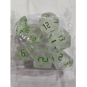 Pack dados opacos diferentes colores en los números